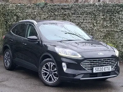 Used Ford Kuga Titanium 150 HP (110 kW) 2020 Black SUV