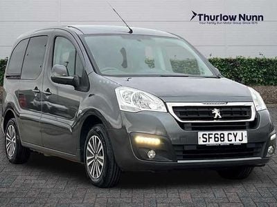 Grey Used 2018 Peugeot Partner S MPV | £10,999 (Fair price)
