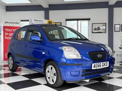 Used Kia Picanto 64 HP (47 kW) 2006 Blue Hatchback