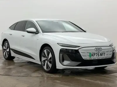 New Audi A6 e-tron S-Line 269 kW (367 HP) 2025 White Hatchback