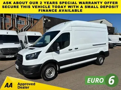 Used Ford Transit 130 HP (95 kW) 2022 White Van