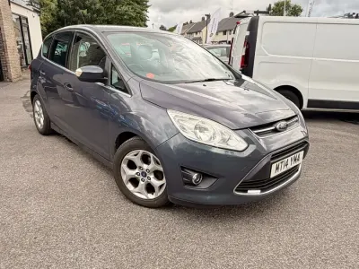 Used Ford C-MAX Zetec 115 HP (84 kW) 2014 Blue MPV