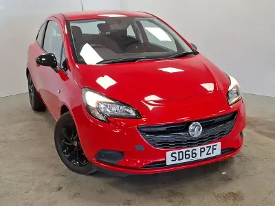 Used Vauxhall Corsa 75 HP (55 kW) 2016 Red Hatchback