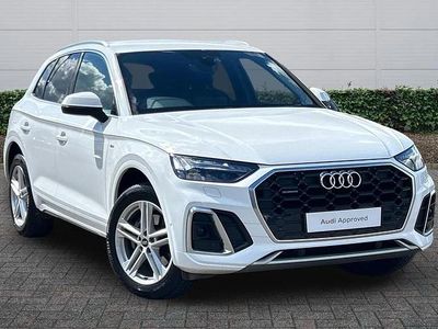 Used Audi Q5 S-Line 200 HP (147 kW) 2024 White SUV