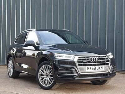 Black Used 2018 Audi Q5 S-Line SUV | £17,498 (Fair price)