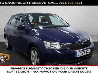 Blue Used 2017 Skoda Fabia SE Hatchback | £7,940 (Fair price)