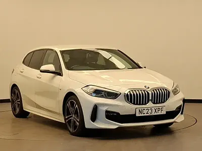 Used BMW 118 M Sport 136 HP (100 kW) 2023 White Hatchback
