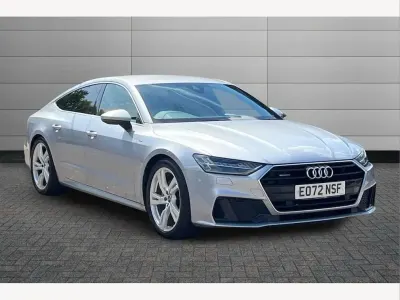 Used Audi A7 S-Line 204 HP (150 kW) 2022 Silver Sedan