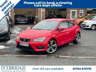 Second-hand Seat Leon FR Sport 180 CP (132 kW) 2013 Roșu Coupe