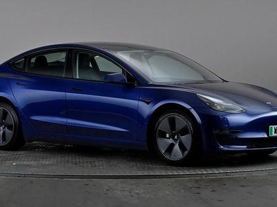 Blue Used 2021 Tesla Model 3 Long Range AWD Sedan | £18,998 (A bit pricey)