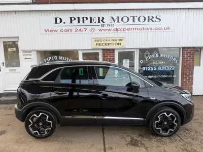 Used Vauxhall Crossland Ultimate 130 HP (95 kW) 2023 Black SUV