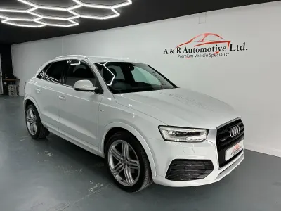 Begagnad Audi Q3 S-line plus 184 HK (135 kW) 2016 Vit SUV