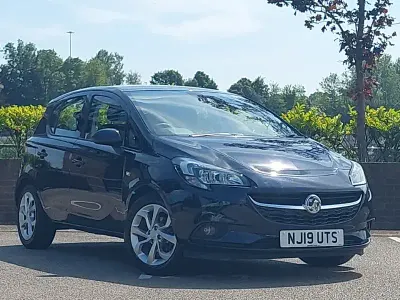 Used Vauxhall Corsa 75 HP (55 kW) 2019 Blue Hatchback