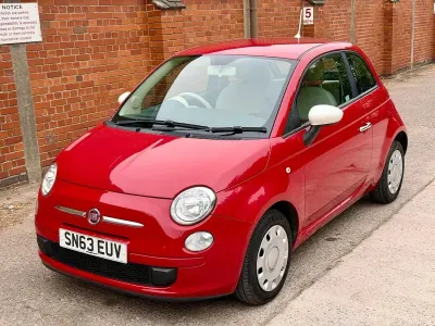 Used Fiat 500 69 HP (50 kW) 2013 Red Hatchback