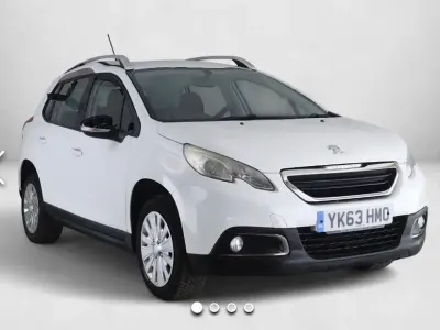 Used Peugeot 2008 Active 90 HP (66 kW) 2013 White SUV