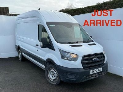 Used Ford Transit 130 HP (95 kW) 2022 White Van