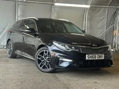 Used Kia Optima 136 HP (100 kW) 2018 Black Estate