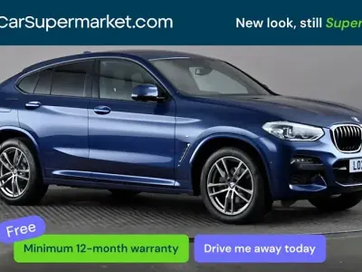 Usado BMW X4 M Sport 190 HP (139 kW) 2021 Azul SUV