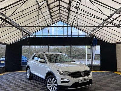 Used VW T-Roc SE 150 HP (110 kW) 2020 White SUV