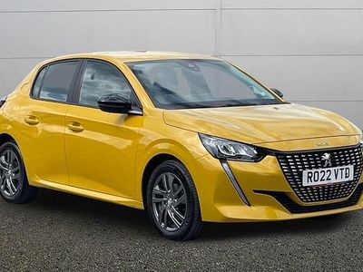Używany Peugeot 208 Active Premium 75 KM (55 kW) 2022 Żółty Hatchback