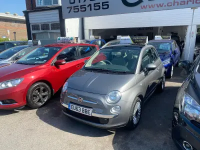 Used Fiat 500 Lounge 69 HP (50 kW) 2013 Grey Hatchback