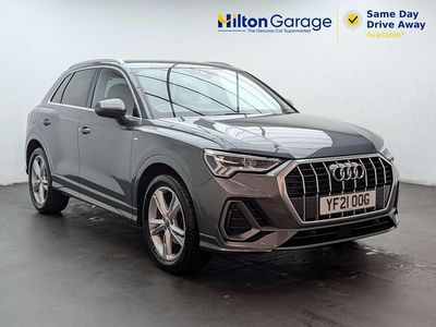 Używany Audi Q3 S-Line 150 KM (110 kW) 2021 Szary SUV