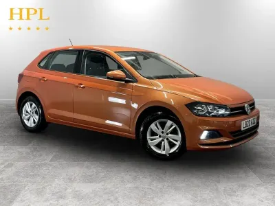 Used VW Polo SE 80 HP (58 kW) 2020 Orange Hatchback