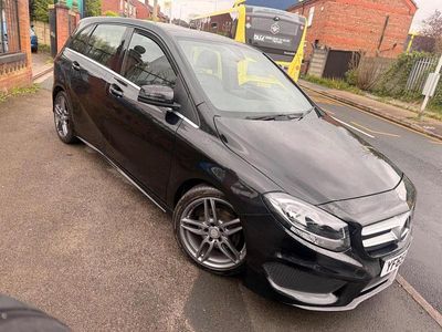 Used Mercedes B180 AMG line 109 HP (80 kW) 2015 Black MPV