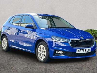 Used Skoda Fabia SE 79 HP (58 kW) 2025 Energy blue Hatchback