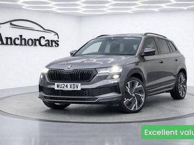 Used Skoda Karoq SportLine 150 HP (110 kW) 2024 Grey SUV