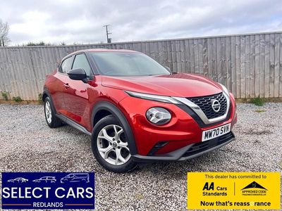 Used Nissan Juke N-Connecta 114 HP (83 kW) 2020 Red SUV