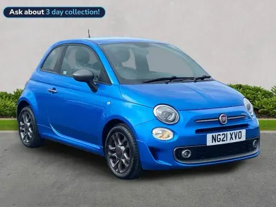 Używany Fiat 500 Sport 2021 Niebieski Hatchback