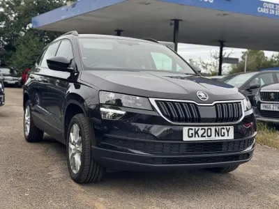 Used Skoda Karoq SE Technology 115 HP (84 kW) 2020 Black SUV