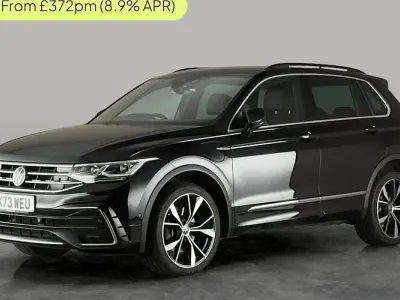 Used VW Tiguan R-line 245 HP (180 kW) 2023 Black SUV