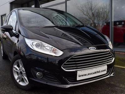 Used Ford Fiesta Zetec 2017 Black Hatchback