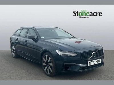 New Volvo V90 Plus 350 HP (257 kW) 2026 Blue Estate
