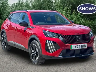 Used Peugeot e-2008 Allure 100 kW (136 HP) 2025 Red SUV