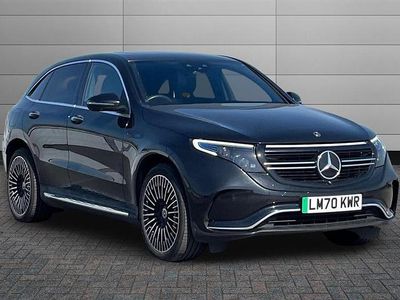 Used Mercedes EQC400 AMG Line Premium Plus 300 kW (408 HP) 2020 Black SUV