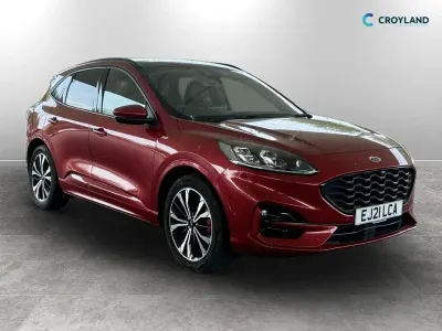 Second-hand Ford Kuga ST-Line X 120 CP (88 kW) 2021 Roșu SUV