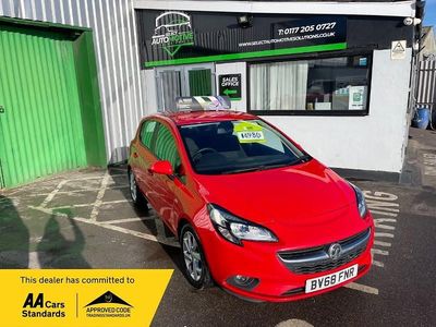 Used Vauxhall Corsa 75 HP (55 kW) 2018 Red Hatchback