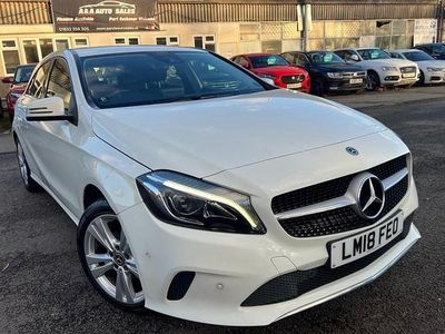 Used Mercedes A180 Executive 136 HP (100 kW) 2018 White Hatchback