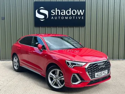 Used Audi Q3 Sportback S-Line 150 HP (110 kW) 2020 Red SUV