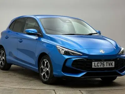 Used MG MG3 Trophy 194 HP (142 kW) 2025 Blue Hatchback
