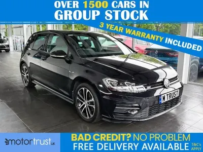 Usado VW Golf VII R-line Edition 150 HP (110 kW) 2020 Preto Citadino