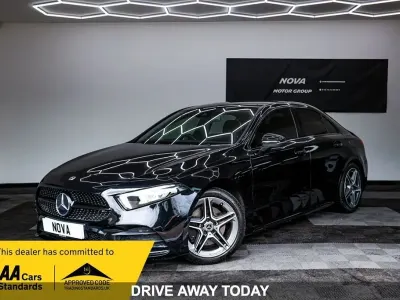Used Mercedes A220 Executive 190 HP (139 kW) 2021 Black Sedan