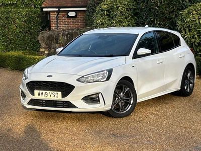White Used 2019 Ford Focus ST-Line Hatchback | £11,260 (Fair price)