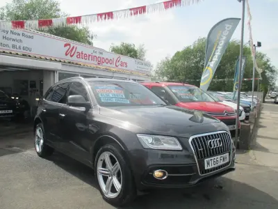 Used Audi Q5 S-line plus 230 HP (169 kW) 2016 Grey SUV