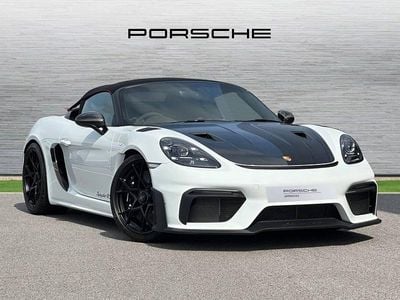 White Used 2024 Porsche 718 Spyder Cabriolet | £124,900