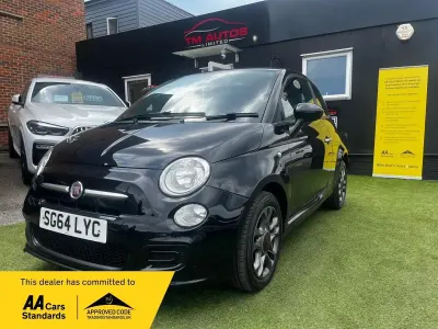 Used Fiat 500 S 69 HP (50 kW) 2014 Black Hatchback
