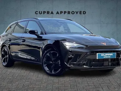 New Cupra Leon 150 HP (110 kW) 2026 Midnight black Estate